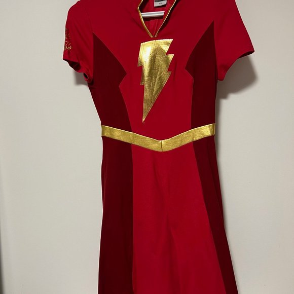 Halloween costume! DC Comics Shazam! Fury Of The Gods Mary Cosplay Costume Dress - Picture 2 of 2